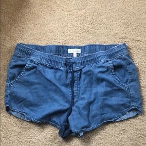 LOFT chambray shorts- Excellent Condition